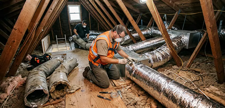 AC Duct Replacement in La Mesa