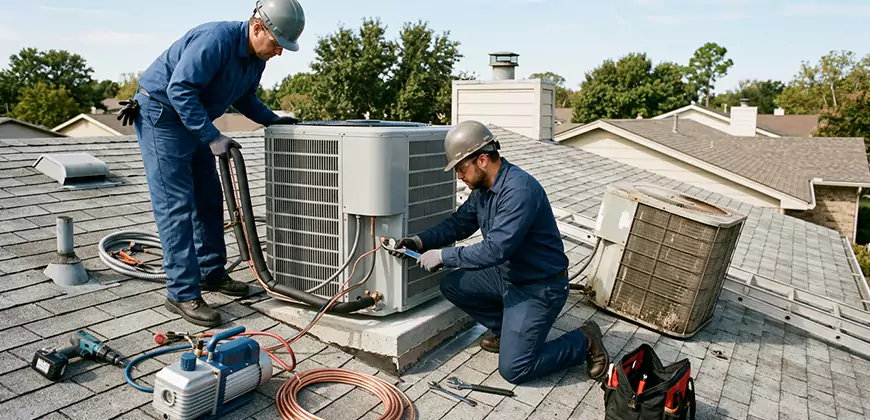 Condensing Unit Installation in La Mesa