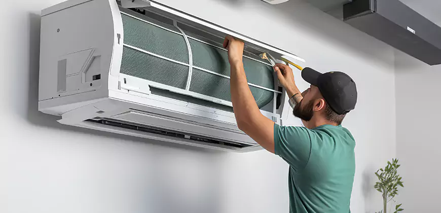 Bathroom and Small Space Ductless Installation in La Mesa
