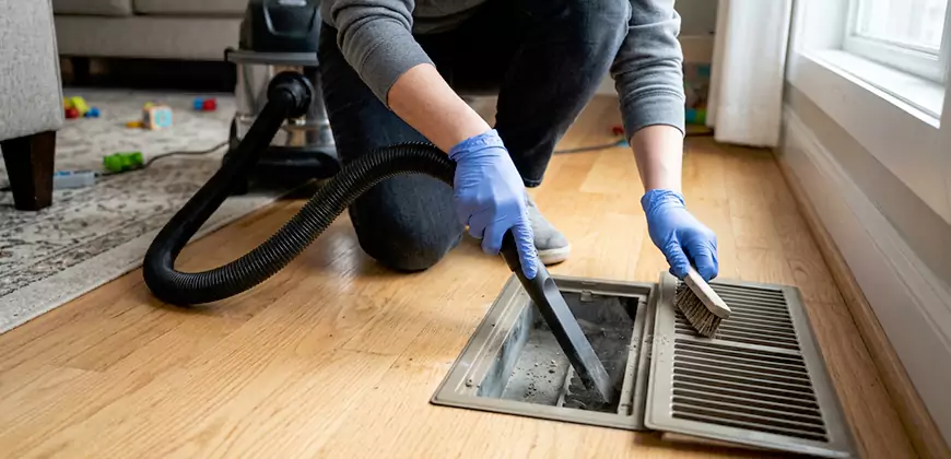 Heating Floor Vent Cleaning in La Mesa